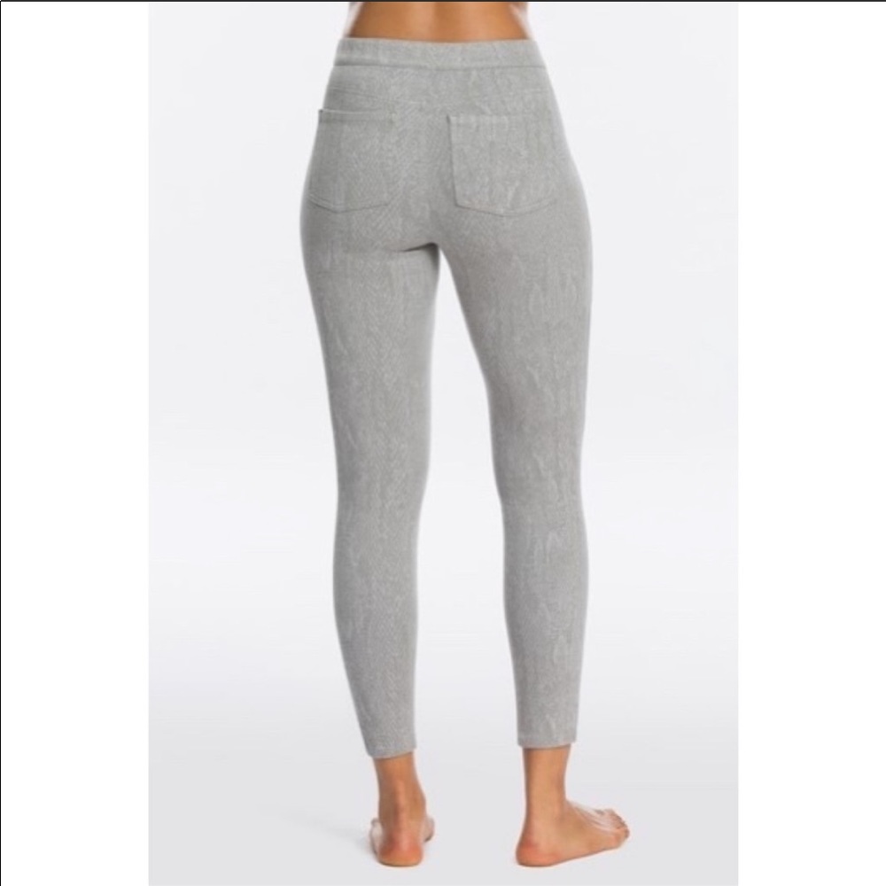 Spanx Jeansish Snake Print Leggings - Picture 3 of 8